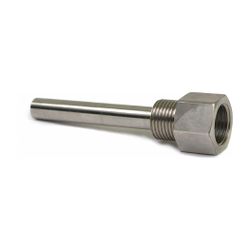 Danfoss Tauchhülse, 100mm, für Tauchfühler ESMU 100, Edelstahl, 087B1190... DANFOSS-087B1190 5702421064580 (Abb. 1)