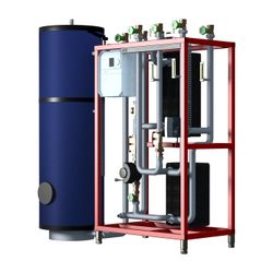 Danfoss Trinkwarmwassersystem TC-DL, 546kW, TWE, ECL 310, 1300 L TC-DL 1300, ECL, XB... DANFOSS-004X1623 5715162745069 (Abb. 1)