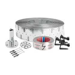 Danfoss Aluklebeband selbstklebend mit Warnaufschrift, 38mm, 50m lang, maximal 160 Gr... DANFOSS-088L0409 5703466130216 (Abb. 1)