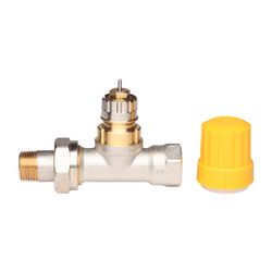 Danfoss Ventilgehäuse RA-UN, DN 10, R 3/8", Durchgangsausführung, matt vernickelt, 01... DANFOSS-013G3002 5702421034507 (Abb. 1)