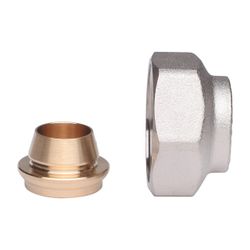 Danfoss Klemmverbinder, G 3/4" Innengewinde auf 12mm, für Stahl- und Kupferrohre... DANFOSS-013G4122 5702420033358 (Abb. 1)