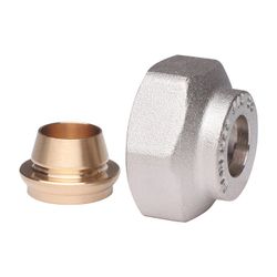 Danfoss Klemmverbinder, G 3/4" Innengewinde auf 12mm, für Stahl- und Kupferrohre... DANFOSS-013G4122 5702420033358 (Abb. 1)