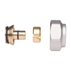 Danfoss Klemmverbinder, G 3/4" Innengewinde auf 14x2mm, für VPE-Kunststoffrohre PEX... DANFOSS-013G4154 5702420032887 (Abb. 1)