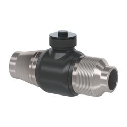 Danfoss Kugelhahn JIP-WW 140.20, DN 50, Kvs 184m3/h, PN 40, Gewinde und verstärktes A... DANFOSS-065N0054 5710104514314 (Abb. 1)