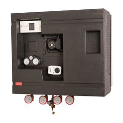 Danfoss Hausstation Termix Compact 28 VX-FI Typ 2, Heizleistung 57kW, mit ECL310/A237... DANFOSS-144H3741 5715628244563 (Abb. 1)