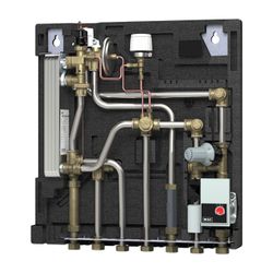 Danfoss Wohnungsstation Evoflat MSS 2, NT-Heizung, 45kW, Dämmhaube, Hygiene Temperatu... DANFOSS-145B1721 5702424653408 (Abb. 1)