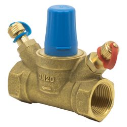 Danfoss Strangventil RA-HC, DN 15, mit Messnippel, G 1/2", 2,8m3/h, Messing... DANFOSS-003Z3931 5702420125947 (Abb. 1)