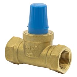 Danfoss Strangventil RA-HC, DN 15, ohne Messnippel, G 1/2", 2,8m3/h, Messing... DANFOSS-003Z3932 5702420125954 (Abb. 1)