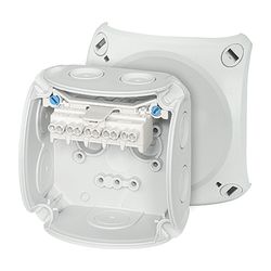 Danfoss Anschlussgehäuse AP-Dose für Heizbänder, 100x100mm, 19400167... DANFOSS-19400167 5703435002858 (Abb. 1)