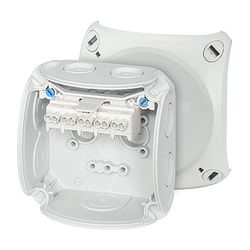 Danfoss Anschlussgehäuse AP-Dose für Heizbänder, 100x100mm, 19400167... DANFOSS-19400167 5703435002858 (Abb. 1)