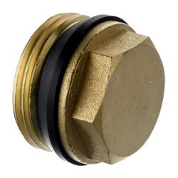 Danfoss Endstopfen 1" zum Einschrauben in den Verteiler, 088U0582... DANFOSS-088U0582 5702420081168 (Abb. 1)