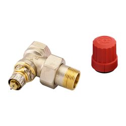 Danfoss Ventilgehäuse RA-N, DN 20, Rp 3/4", Eckausführung, vernickelt, 013G0015... DANFOSS-013G0015 5702420005249 (Abb. 1)