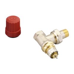 Danfoss Ventilgehäuse RA-N, DN 10, R 3/8", Eckausführung, matt vernickelt, 013G0031... DANFOSS-013G0031 5702420007335 (Abb. 1)