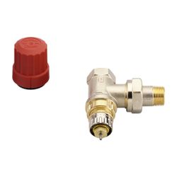 Danfoss Ventilgehäuse RA-N, DN 10, R 3/8", Eckausführung, matt vernickelt, 013G0031... DANFOSS-013G0031 5702420007335 (Abb. 1)