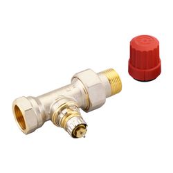 Danfoss Ventilgehäuse RA-N, DN 20, R 3/4", Durchgangsausführung, matt vernickelt, 013... DANFOSS-013G0036 5702420007496 (Abb. 1)