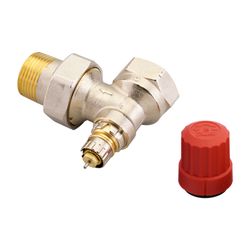 Danfoss Ventilgehäuse RA-N, DN 25, R 1", Eckausführung, matt vernickelt, 013G0037... DANFOSS-013G0037 5702420001678 (Abb. 1)