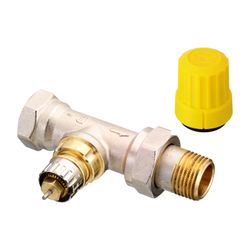 Danfoss Ventilgehäuse RA-UN, DN 15, R 1/2", Durchgangsausführung, matt vernickelt, 01... DANFOSS-013G3004 5702421034521 (Abb. 1)