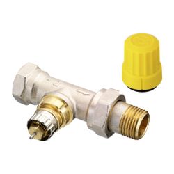 Danfoss Ventilgehäuse RA-UN, DN 15, R 1/2", Durchgangsausführung, matt vernickelt, 01... DANFOSS-013G3004 5702421034521 (Abb. 1)