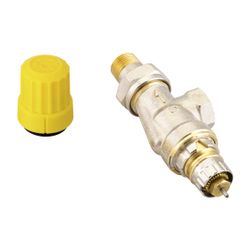 Danfoss Ventilgehäuse RA-UN, DN 10, R 3/8", Axialausführung, matt vernickelt, 013G304... DANFOSS-013G3041 5702421034552 (Abb. 1)