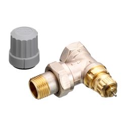Danfoss Ventilgehäuse RA-FN, DN 15, R 1/2", Eckausführung, Einbau in den Rücklauf, ve... DANFOSS-013G3227 5702420016870 (Abb. 1)