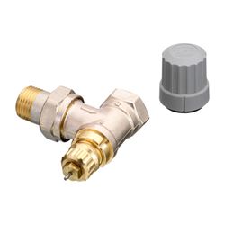 Danfoss Ventilgehäuse RA-FN, DN 15, R 1/2", Eckausführung, Einbau in den Rücklauf, ve... DANFOSS-013G3227 5702420016870 (Abb. 1)