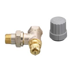 Danfoss Ventilgehäuse RA-FN, DN 15, R 1/2", Eckausführung, Einbau in den Rücklauf, ve... DANFOSS-013G3227 5702420016870 (Abb. 1)