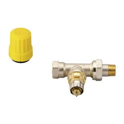 Danfoss Ventilgehäuse RA-UR, DN 10, R 3/8", Durchgangsausführung, matt vernickelt, 01... DANFOSS-013G3298 5702420003955 (Abb. 1)