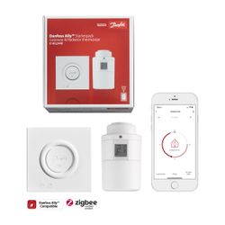 Danfoss Thermostat Ally elektronisch, ZigBee, 5-35 Grad C, PID-Regler, für RA und M30... DANFOSS-014G2420 5702425245008 (Abb. 1)