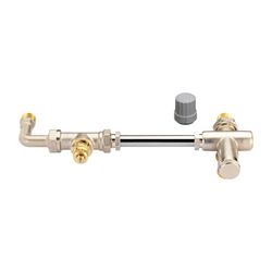 Danfoss Steigrohrventil für 1-Rohranlagen Set RA-KEW, Heizkörper R 1/2", Anlage G 3/4... DANFOSS-013G3343 5702420031767 (Abb. 1)