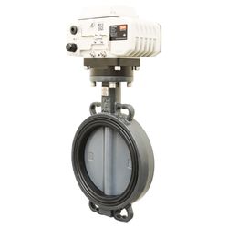 Danfoss motorische Absperrklappe VFH2-WAO, Zwischenflansch, DN 300, PN 16, Kvs 7.557m... DANFOSS-003Z2386 5710104521831 (Abb. 1)
