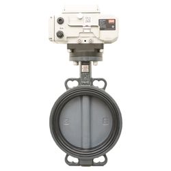 Danfoss motorische Absperrklappe VFH2-WAO, Zwischenflansch, DN 300, PN 16, Kvs 7.557m... DANFOSS-003Z2386 5710104521831 (Abb. 1)