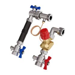 Danfoss Verbindungs-Set, vertikal, DN 25, für AB-PM Rohr G 1 1/4" A, Vert, G 1" A, No... DANFOSS-003Z1475 5702424222079 (Abb. 1)