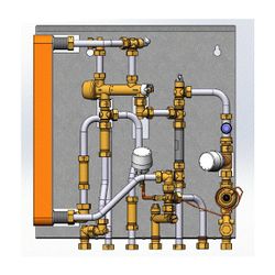 Danfoss Wohnungsstation AkvaVita MSS NT-Heizung, 58kW, 145B3032... DANFOSS-145B3032 5702424653767 (Abb. 1)