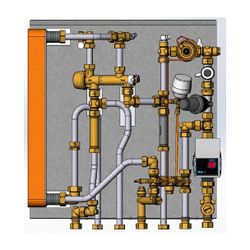 Danfoss Wohnungsstation AkvaLux MSS NT-Heizung, 78kW, 145B3033... DANFOSS-145B3033 5702424653774 (Abb. 1)