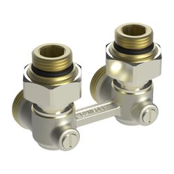 Danfoss Universalverschraubung RLV-KB für Ventil-Heizkörper, Heizkörper R 1/2", Eckau... DANFOSS-003L0394 5714279001747 (Abb. 1)