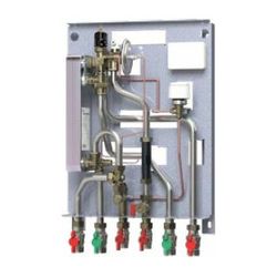 Danfoss Wohnungsstation EvoFlat Reno Typ 1, Heizleistung 15kW, TWW-Leistung 55kW, 230... DANFOSS-145B4102 5702428681179 (Abb. 1)