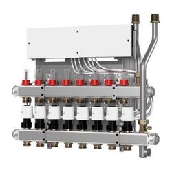 Danfoss FBH-Verteiler SGC-6 6 Kreise, Icon230V, TWA, mit Durchflussanzeige... DANFOSS-145H0326 5702428525169 (Abb. 1)