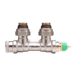 Danfoss Ventil druckunabhängig VHS-DV, Fühler rechts, Eckausführung, Vorlauf, für Hei... DANFOSS-013G7877 5715162267158 (Abb. 1)