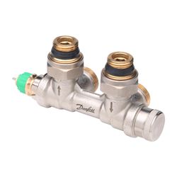 Danfoss Ventil druckunabhängig VHS-DV, Fühler links, Eckausführung, Vorlauf, für Heiz... DANFOSS-013G7878 5715162267172 (Abb. 1)