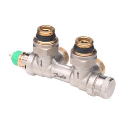 Danfoss Ventil druckunabhängig VHS-DV, Fühler links, Eckausführung, Rücklauf, für Hei... DANFOSS-013G7917 5715162267219 (Abb. 1)
