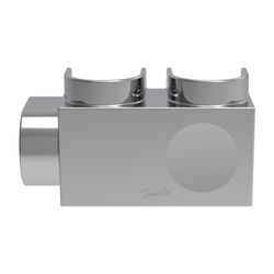 Danfoss Kunststoffabdeckung für VHS-DV, Eckausführung, Fühler rechts, Heizkörper 3/4"... DANFOSS-013G7968 5715162269787 (Abb. 1)