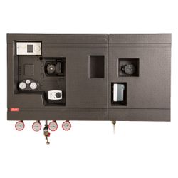 Danfoss Hausstation Compact 28 VVX-FI 1-2, Heizleistung 57kW, TWW-Leistung 98kW... DANFOSS-144H3874 5715628305363 (Abb. 1)