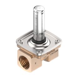Danfoss Magnetventil EV221BW, Kv 1,50m3/h, G 1/2", EPDM-Dichtung, normal geöffnet NO... DANFOSS-132U1003 5715162162620 (Abb. 1)