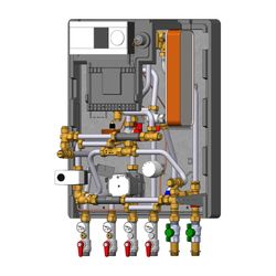 Danfoss Hausstation Akva Lux II Se Typ 3, Heizleistung 20kW, TWW-Leistung 21kW, A230... DANFOSS-145B5192 5702424600730 (Abb. 1)