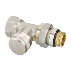 Danfoss Rücklaufverschraubung RLV 15, R 1/2", Durchgangsausführung, selbstdichtendem ... DANFOSS-003L0344 5702420095097 (Abb. 1)