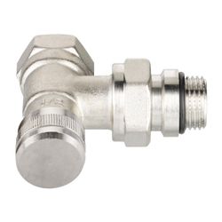 Danfoss Rücklaufverschraubung RLV 15, R 1/2", Eckausführung, selbstdichtendem Nippel,... DANFOSS-003L0343 5702420095066 (Abb. 1)