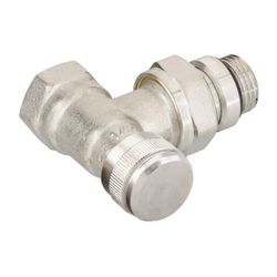 Danfoss Rücklaufverschraubung RLV 15, R 1/2", Eckausführung, selbstdichtendem Nippel,... DANFOSS-003L0343 5702420095066 (Abb. 1)