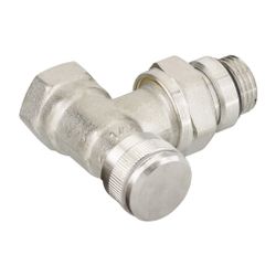 Danfoss Rücklaufverschraubung RLV 15, R 1/2", Eckausführung, selbstdichtendem Nippel,... DANFOSS-003L0343 5702420095066 (Abb. 1)