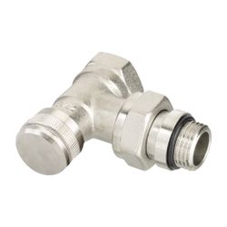 Danfoss Rücklaufverschraubung RLV 15, R 1/2", Eckausführung, selbstdichtendem Nippel,... DANFOSS-003L0343 5702420095066 (Abb. 1)