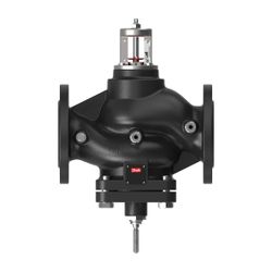 Danfoss Durchgangsventil VFQ22, DN 250, Kvs 800m3/h, PN 40, mit Flansch, Stahlguss GS... DANFOSS-065B5590 5715162390436 (Abb. 1)